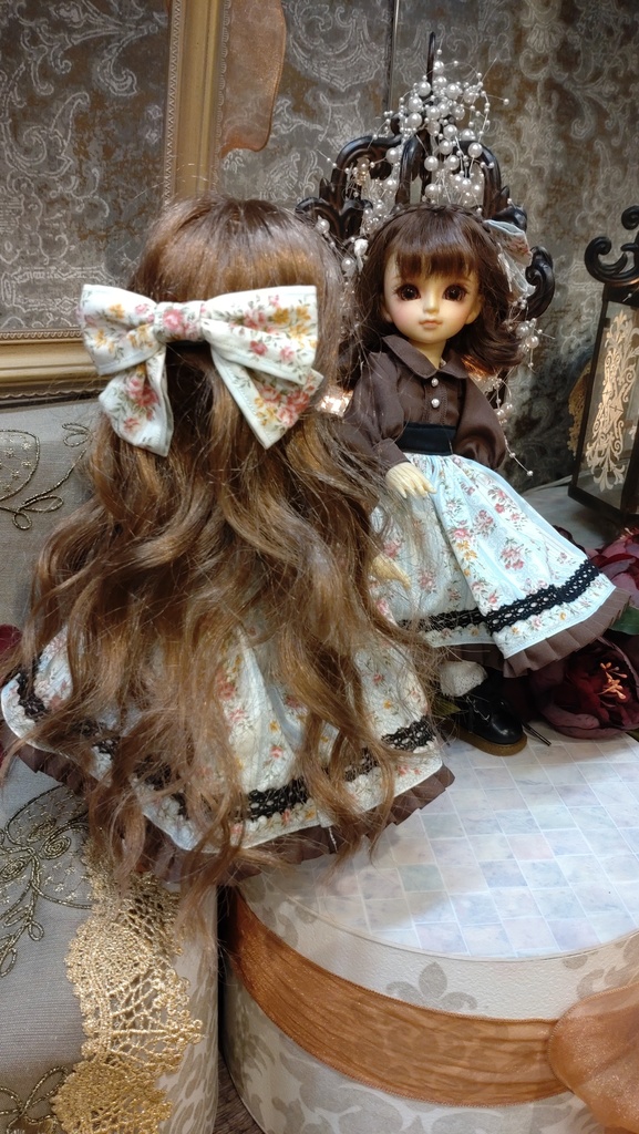 幼SD チョコミントワンピースセット