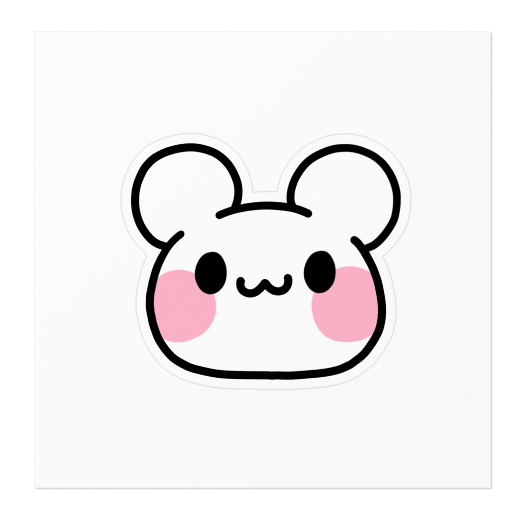 しろぷよステッカー