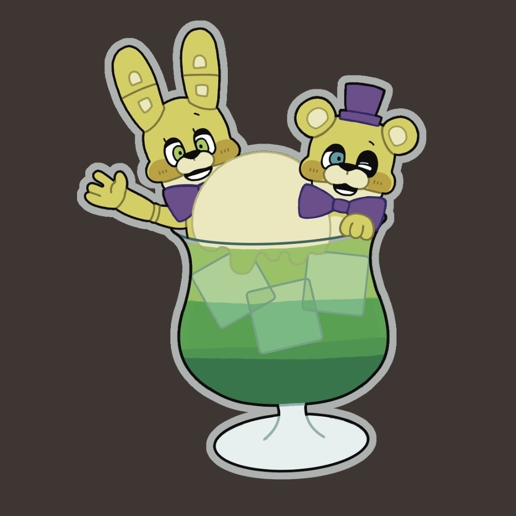 コンビアクリルキーホルダー（金組）