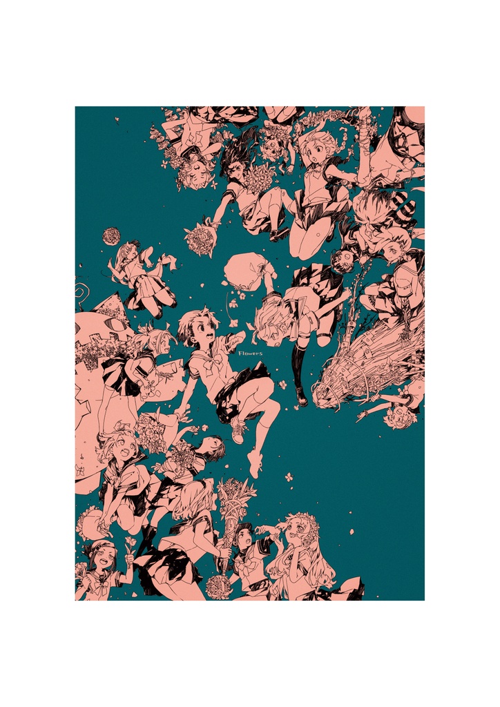 ポスターC 「Flowers」