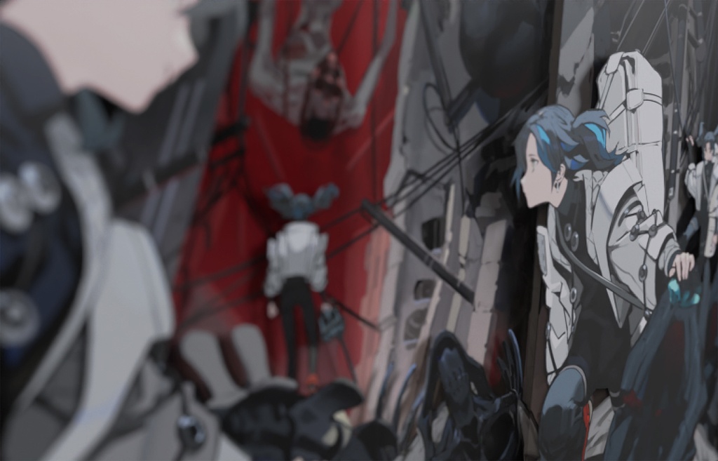 Elevation_oblivion(アクリル立体イラスト)