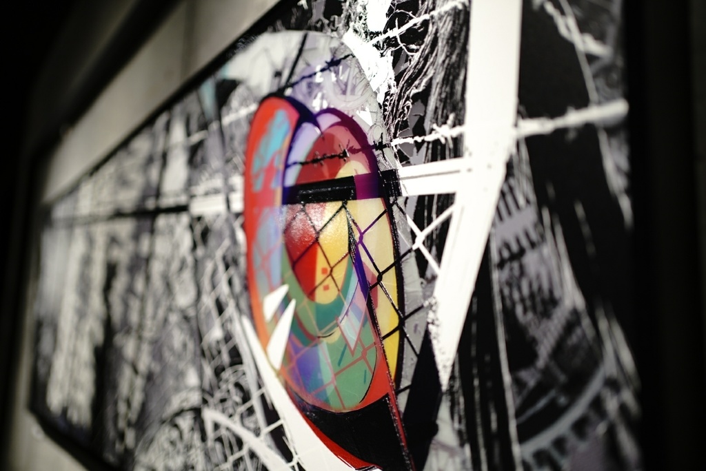 素(アクリワーロンにUV凹凸印刷)