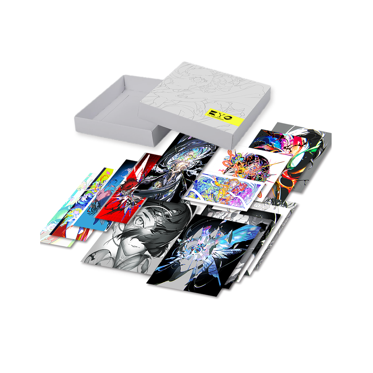 EYE POSTCARD BOX