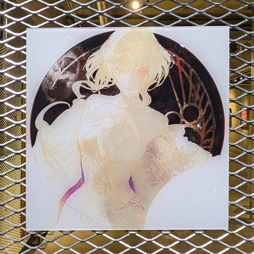 原画】夜光華アクリル画