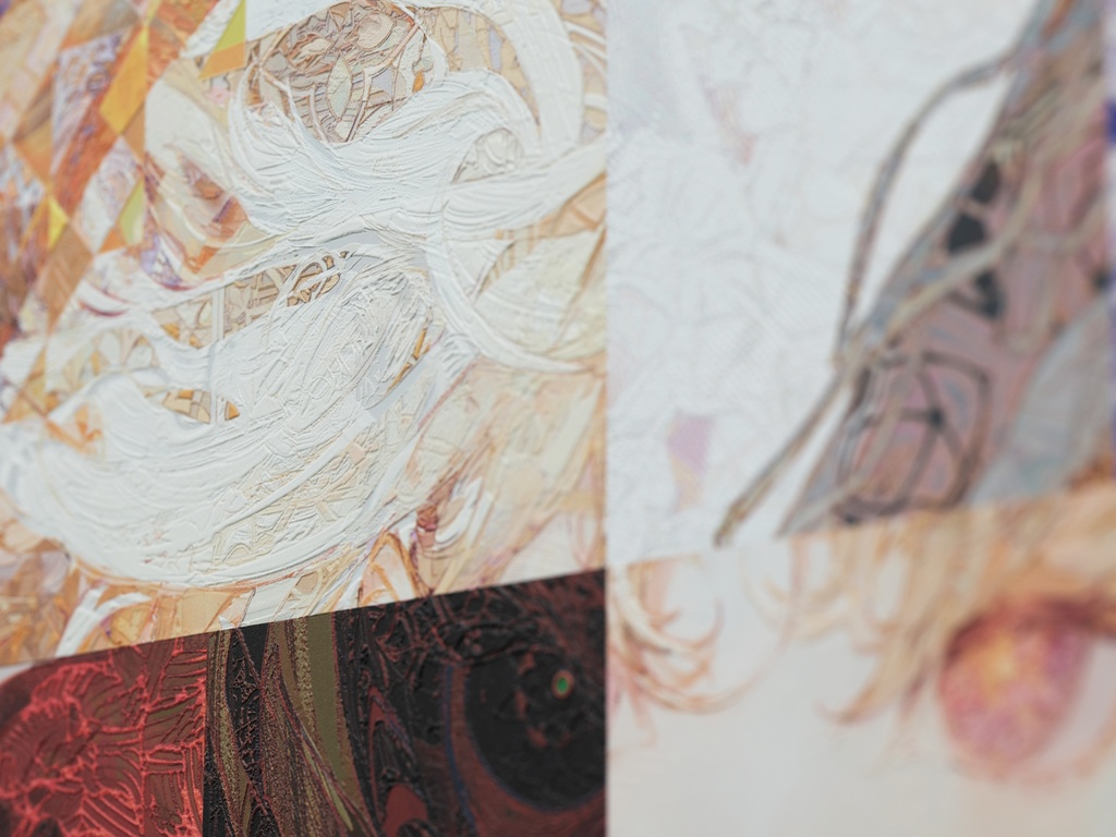 fragment art ”SPLIT” (TAIKI展 Selected Works)