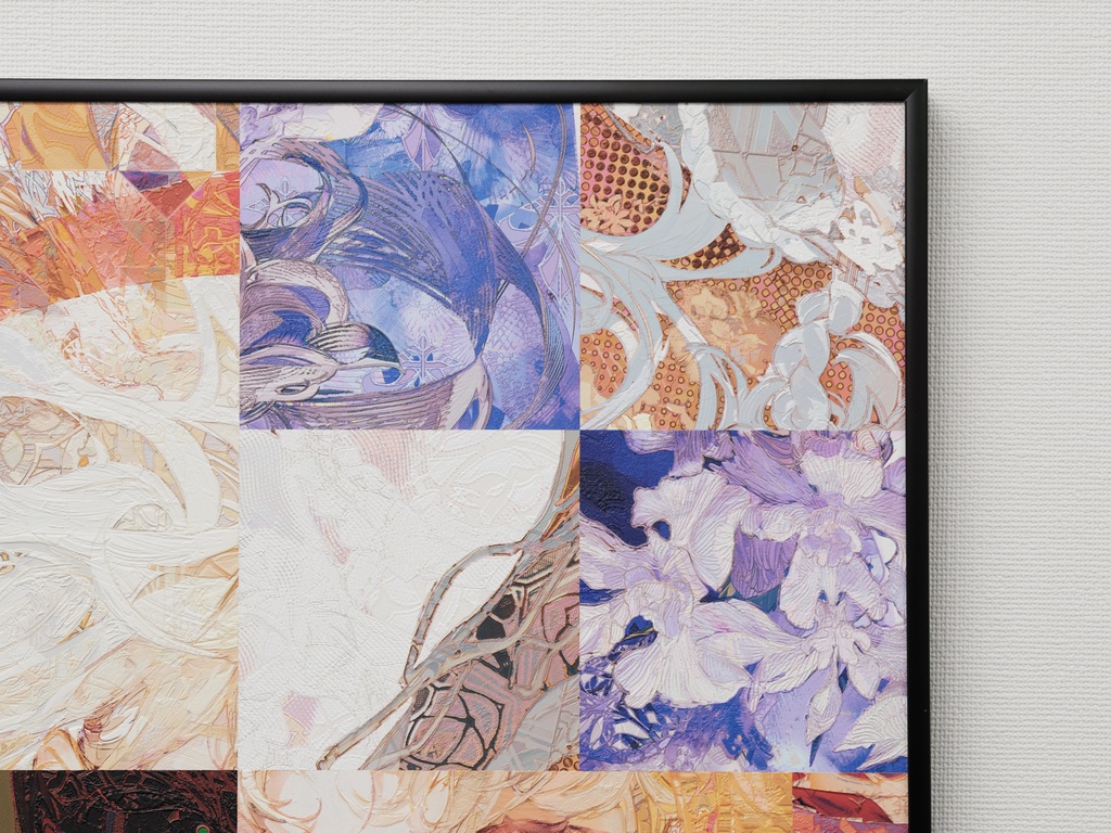 fragment art ”SPLIT” (TAIKI展 Selected Works)