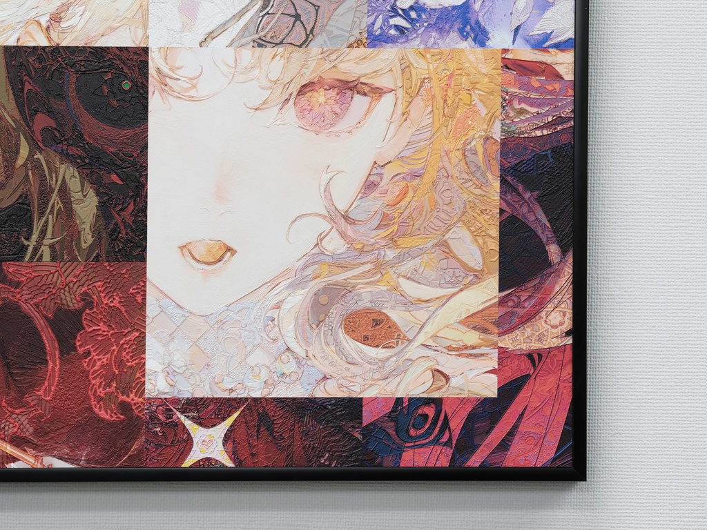 fragment art ”SPLIT” (TAIKI展 Selected Works)