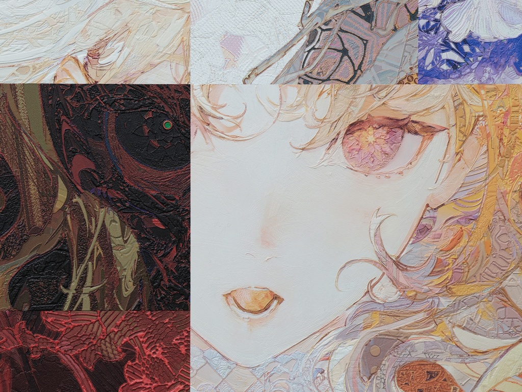 fragment art ”SPLIT” (TAIKI展 Selected Works)