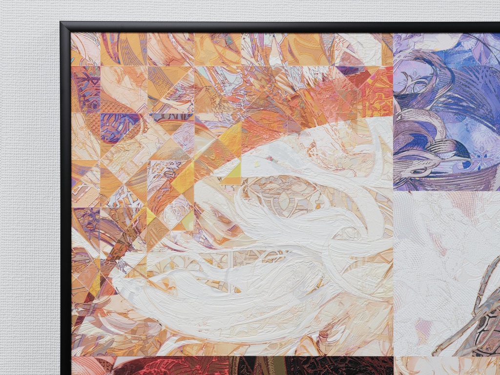 fragment art ”SPLIT” (TAIKI展 Selected Works)