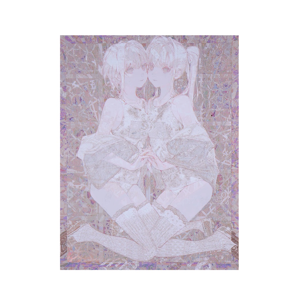 箔押しポストカード syn