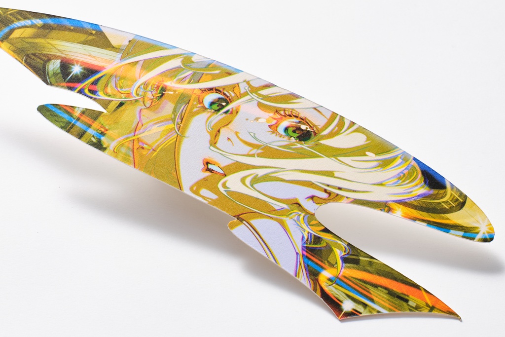 DIE-CUT POSTCARD AFTERGROW - past