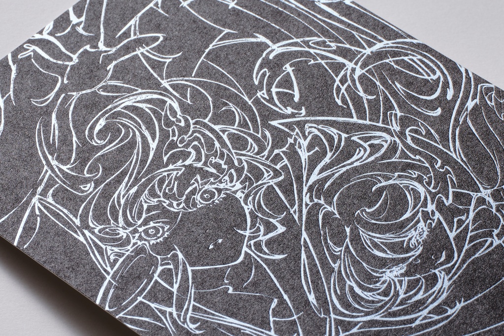 FOIL POSTCARD SET arc