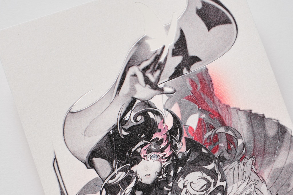 FOIL POSTCARD SET arc