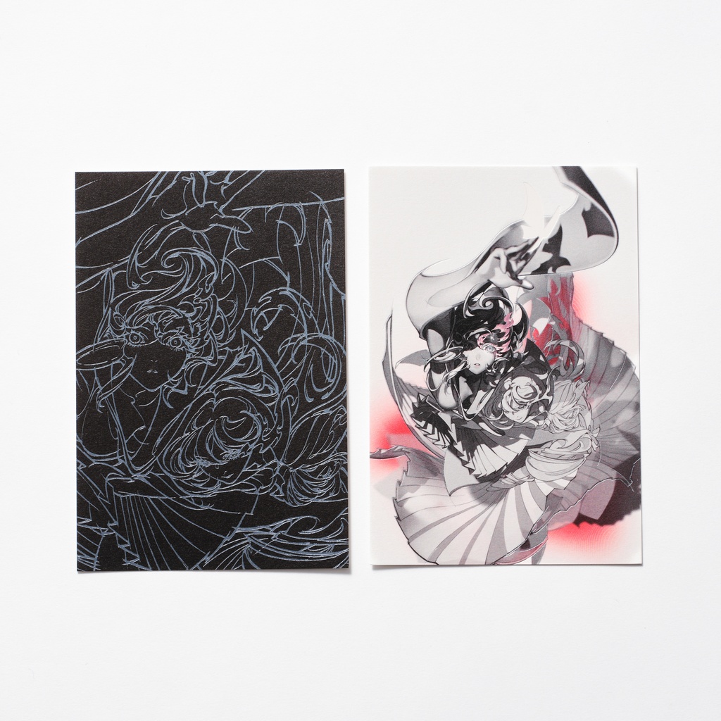 FOIL POSTCARD SET arc