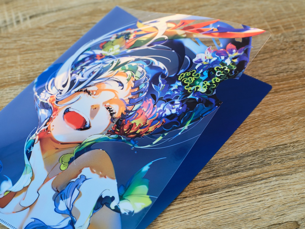 RECYCLED CLEAR FILE EYE04