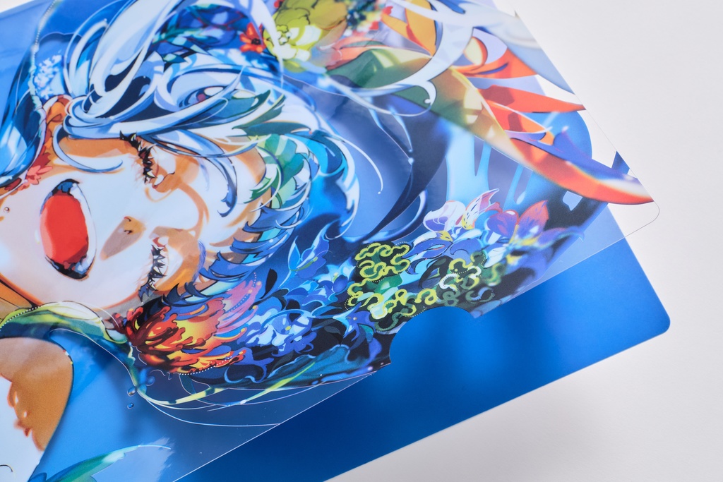 RECYCLED CLEAR FILE EYE04