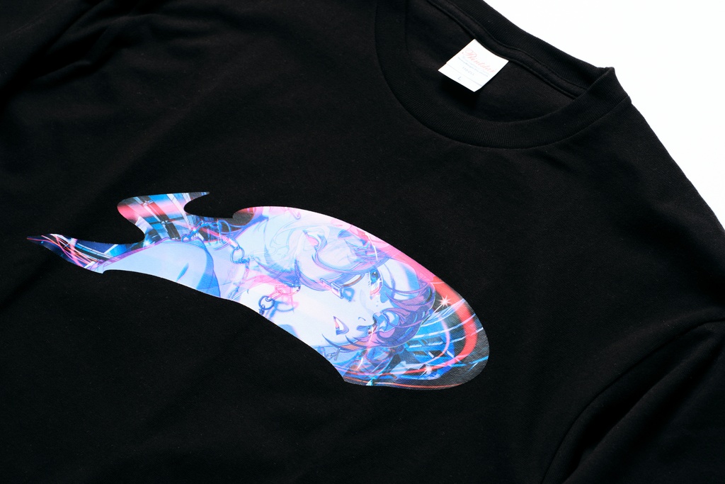 LONG-SLEEVED T-SHIRT AFTER GLOW - future(BLK)