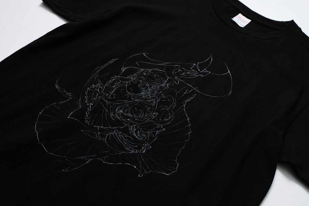 T-SHIRT arc LINE ART (BLK)