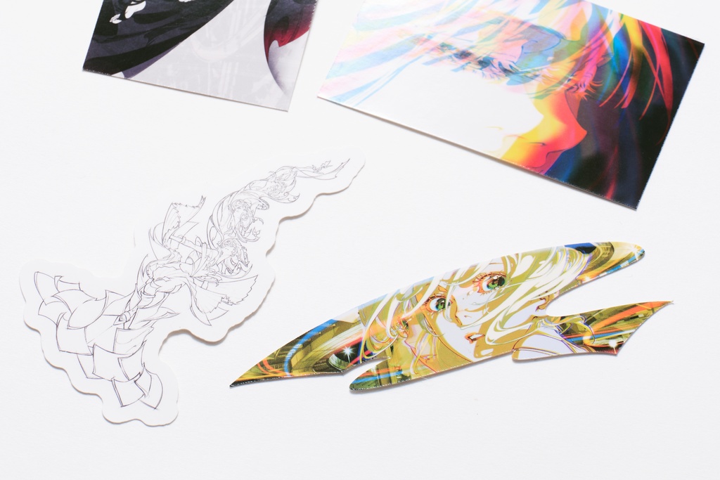 arc DIE-CUT STICKER SET