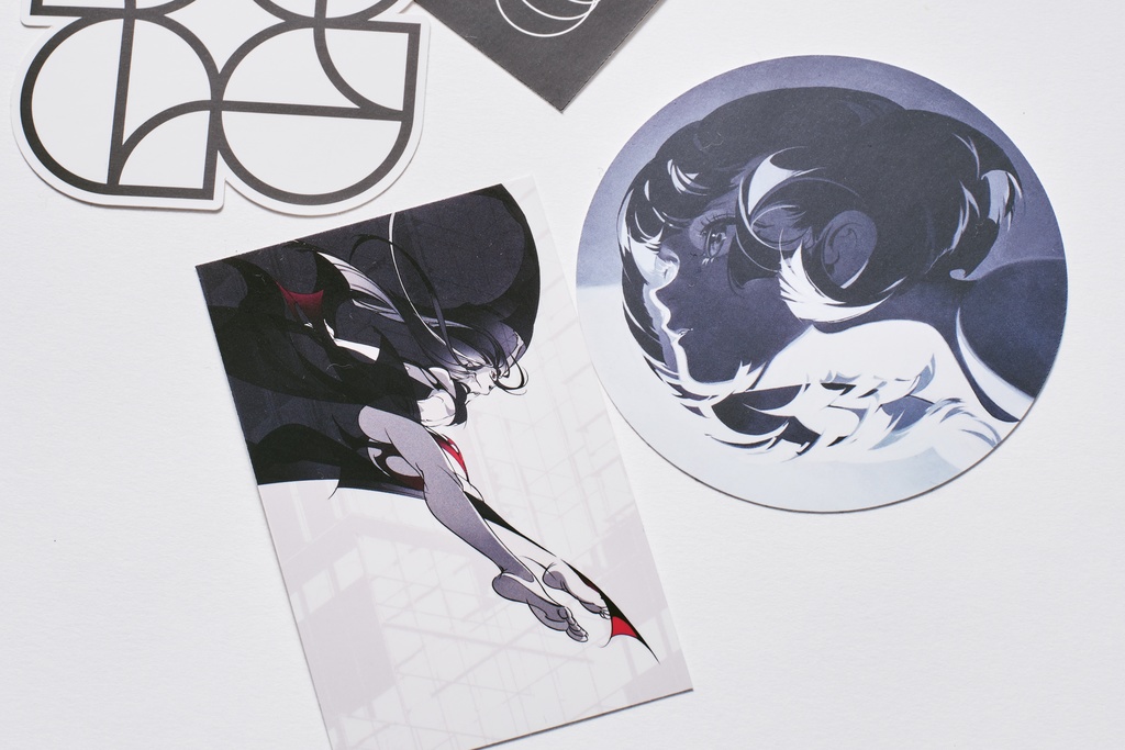 arc DIE-CUT STICKER SET