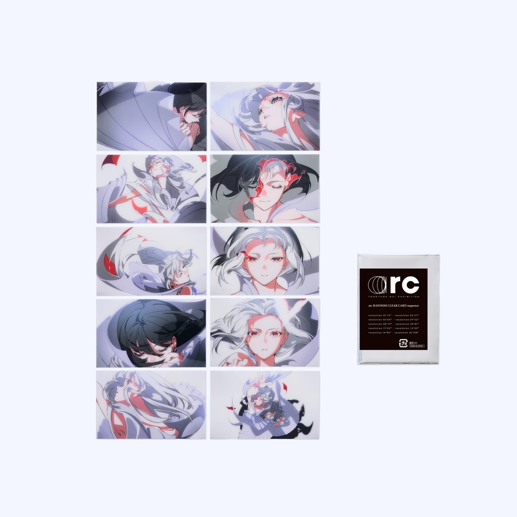 arc RANDOM CLEAR CARD sequence