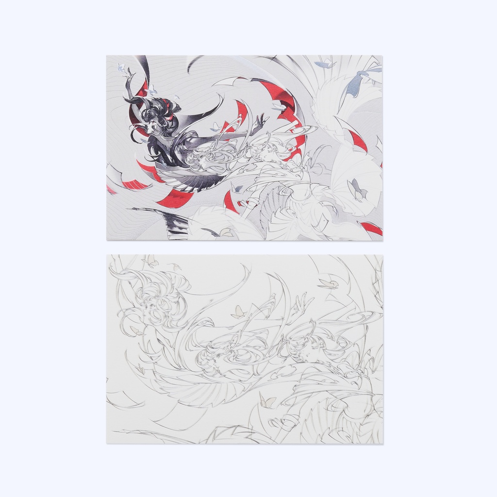 FOIL POSTCARD SET arc:02