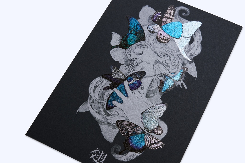 FOIL POSTCARD pièces - 翅
