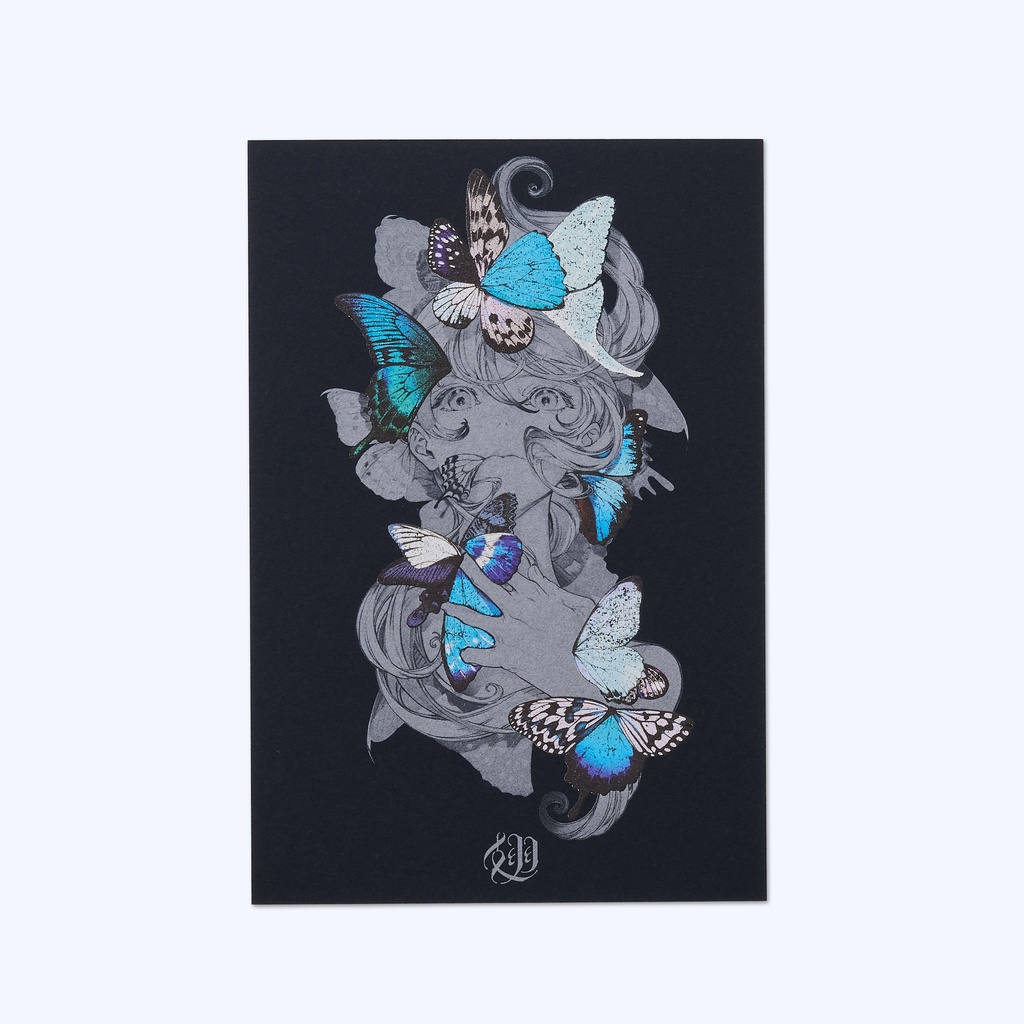 FOIL POSTCARD pièces - 翅