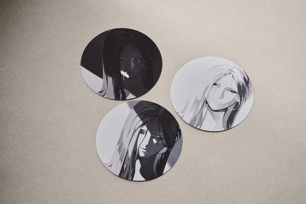 POSTCARD SET TIMEPIECE tears