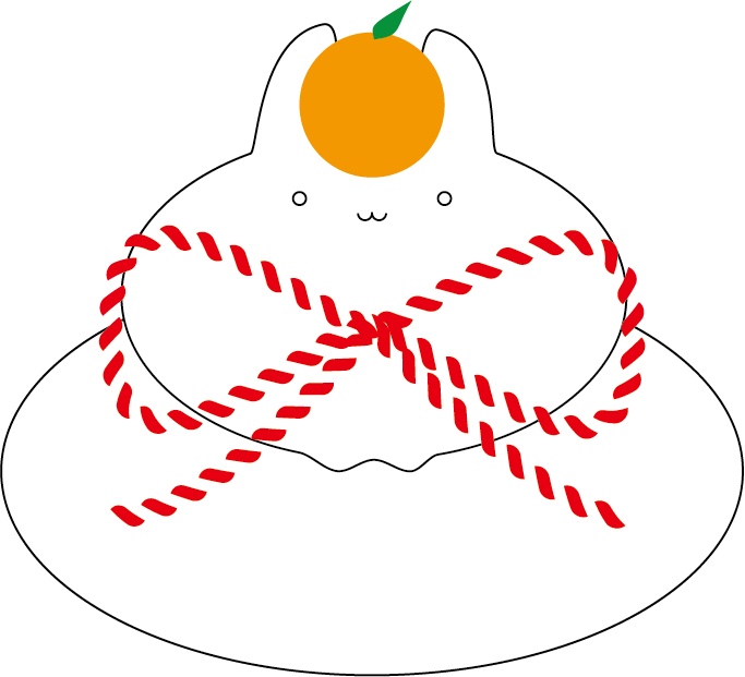 うさぎ鏡餅