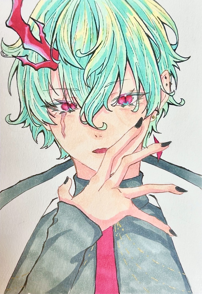 イラスト原画　《ポストカードサイズ》