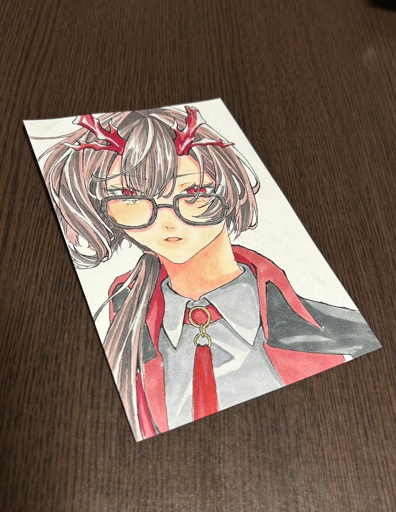 イラスト原画 《ポストカードサイズ》