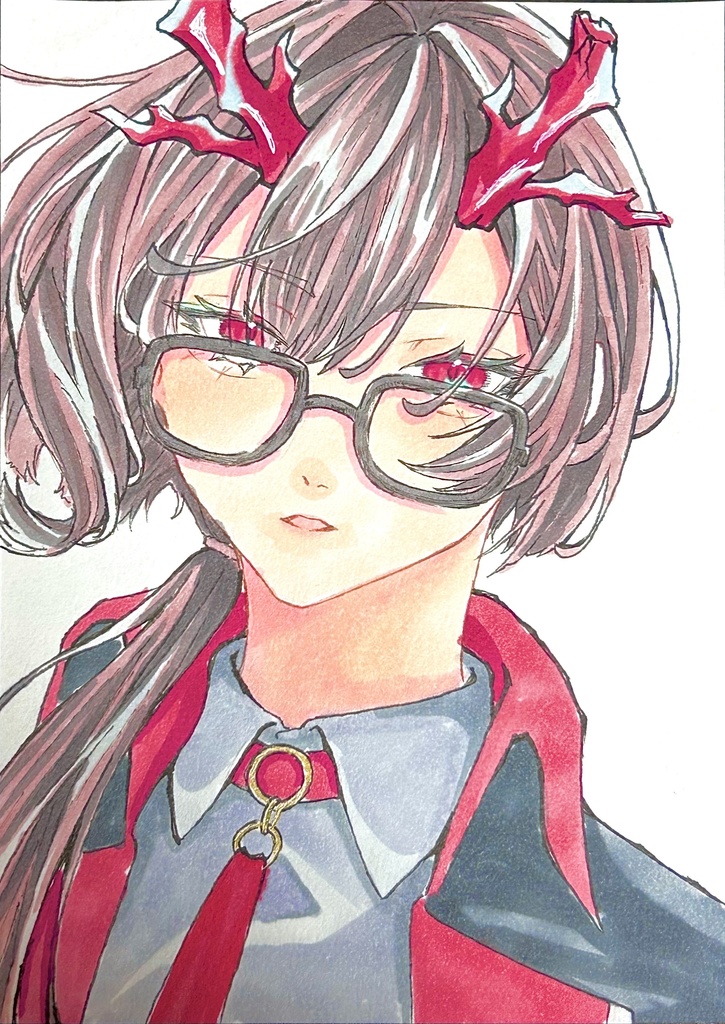 イラスト原画　《ポストカードサイズ》