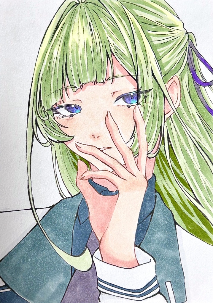 イラスト原画　《ポストカードサイズ》