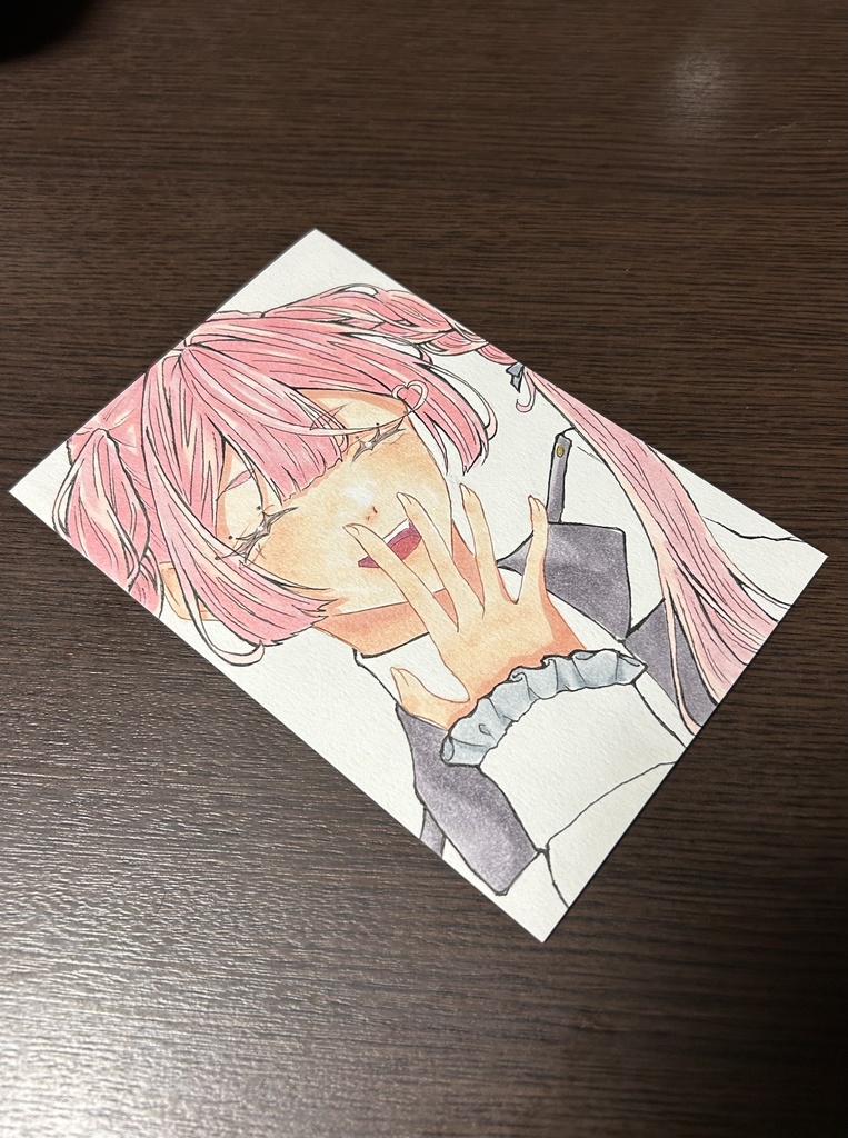 イラスト原画《ポストカードサイズ》
