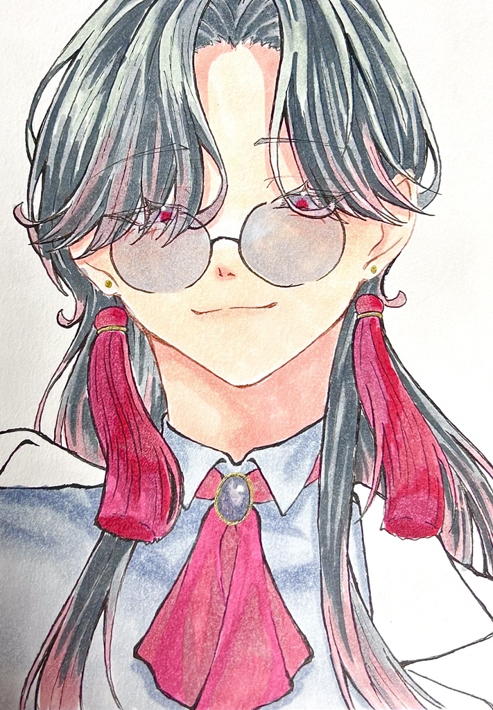 イラスト原画《ポストカードサイズ》