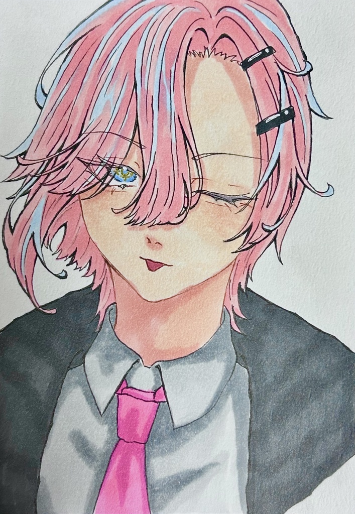 イラスト原画《ポストカードサイズ》