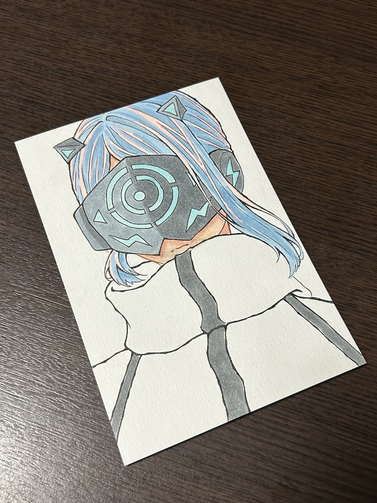 イラスト原画《ポストカードサイズ》