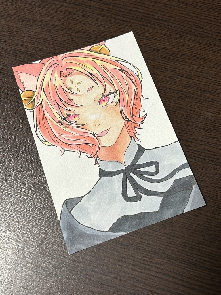 イラスト原画《ポストカードサイズ》