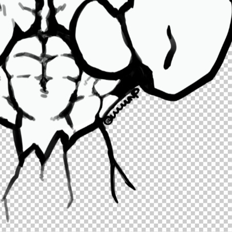 何でもぶっ壊してコチラ側に来てくれるエバルクちゃんステッカー