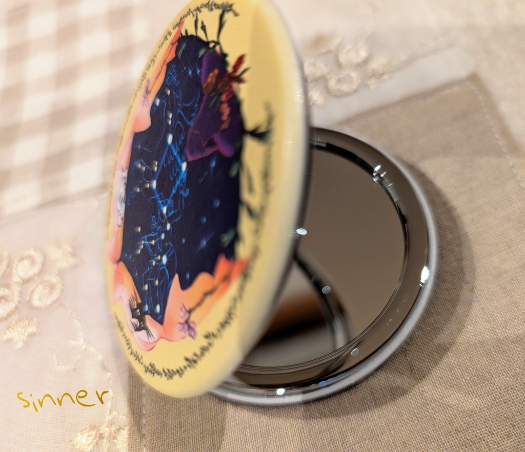 丸型 コンパクトミラー