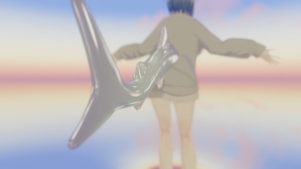サメのしっぽ [Shark Tail] 상어 꼬리