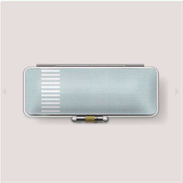 薄水色/ストライプ・ボーダー