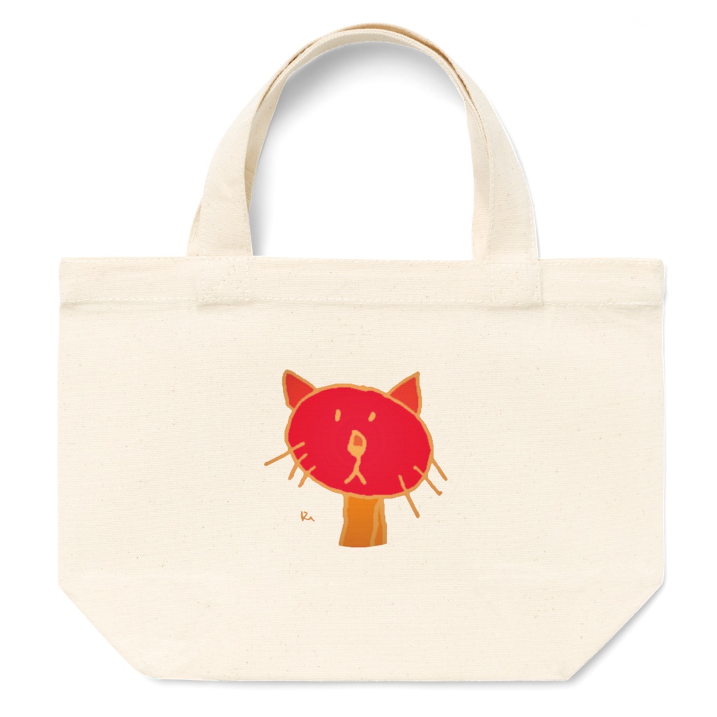 ねこだよトートバック-Sサイズ（10色展開）