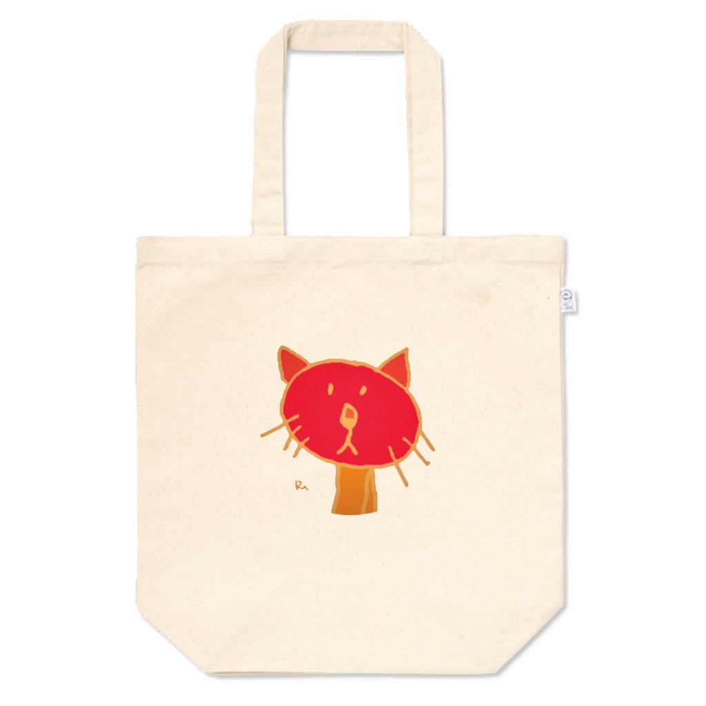ねこだよトートバック-Mサイズ（10色展開）