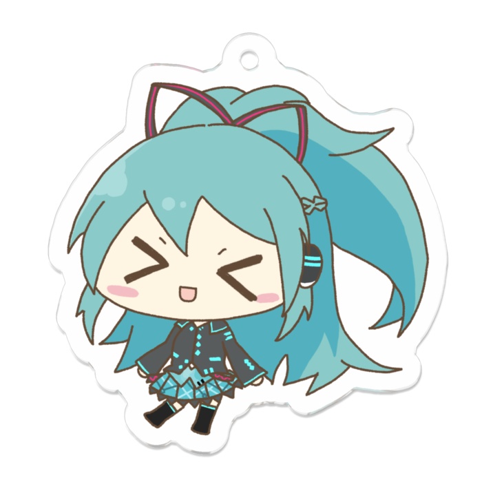 【1期頒布】【終了】初音ミクif アクリルキーホルダー キャー・わくわく