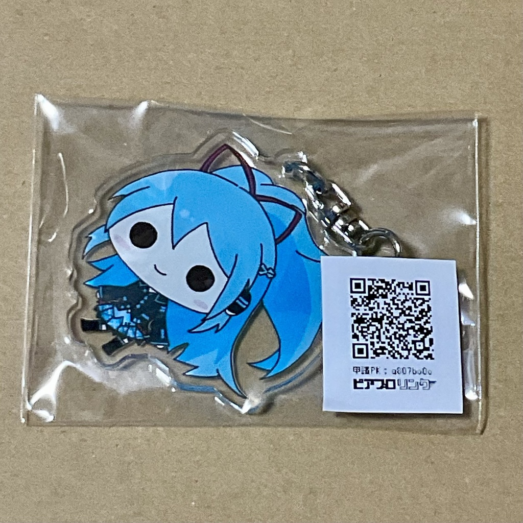 【2期頒布】【終了】初音ミクif アクリルキーホルダー 「にっこり」・「とてもにっこり」