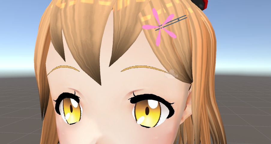 【無料】花のヘアピン