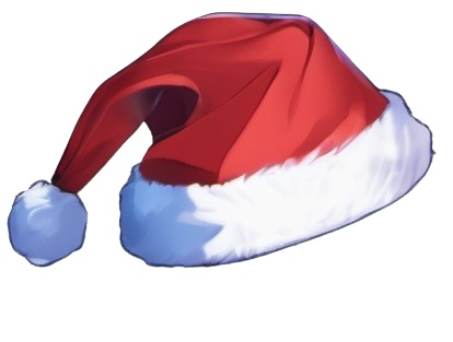 Santa hat vtuber asset [VTUBE STUDIO] [FREE]