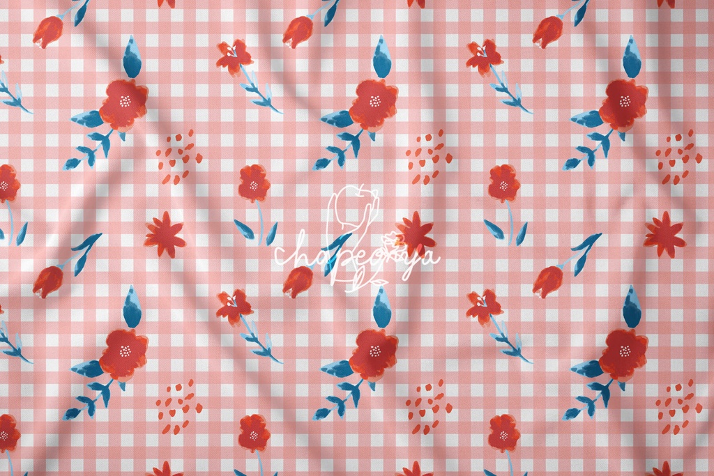 シームレスパターン12種セット #001 花柄